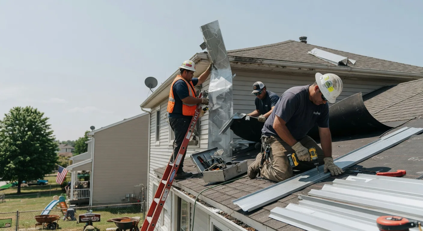 Storm Damage Metal Roof Repair in Galesville, MD